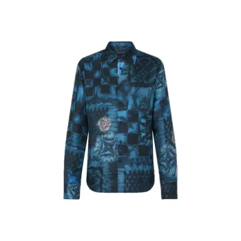 LOUIS VUITTON FW21 Shirt Men's Blue
