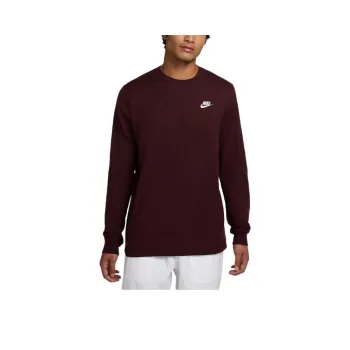 Nike Sportswear Club T Shirt Men's Burgundy Wine