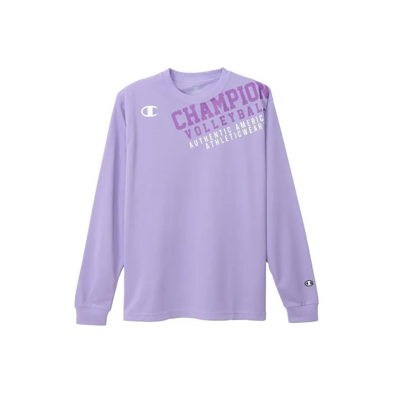 Champion FW24 T Shirt Men's Light Purple-0