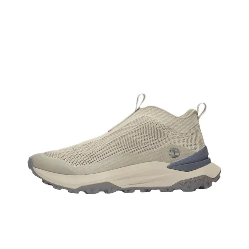Timberland Anti Slip Wear Resistant Low Top Casual Shoes Men's Light Gray