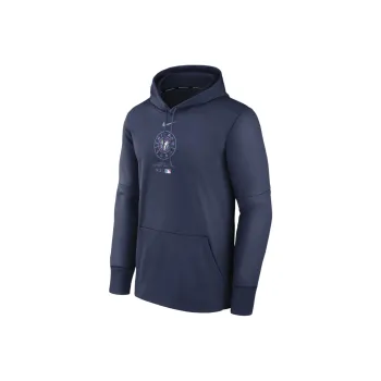Nike Chicago Cubs City Connect Practice Men's Nike Therma Mlb Pullover Hoodie
