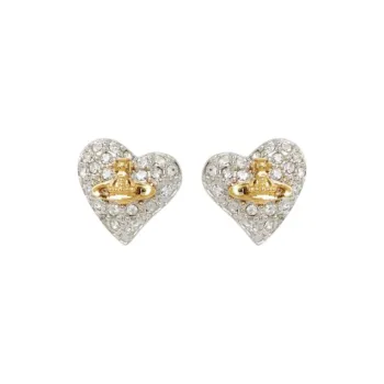 Vivienne Westwood Heart Shaped Earrings