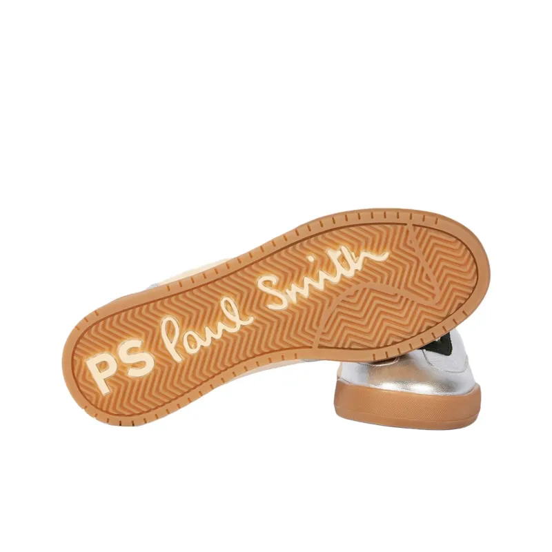 Paul Smith Dover Low Top Skateboard Shoes Women's Silver-5