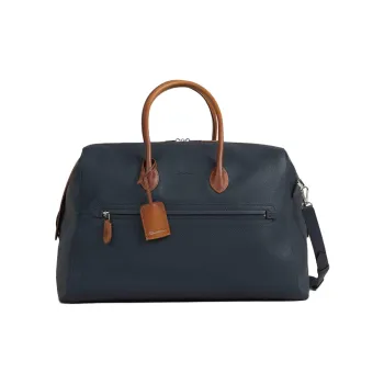 Santoni Leather Travel Bag