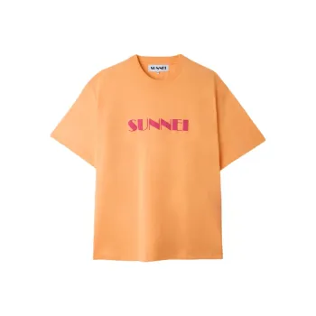 Sunnei Big Logo Sprayed T Shirt