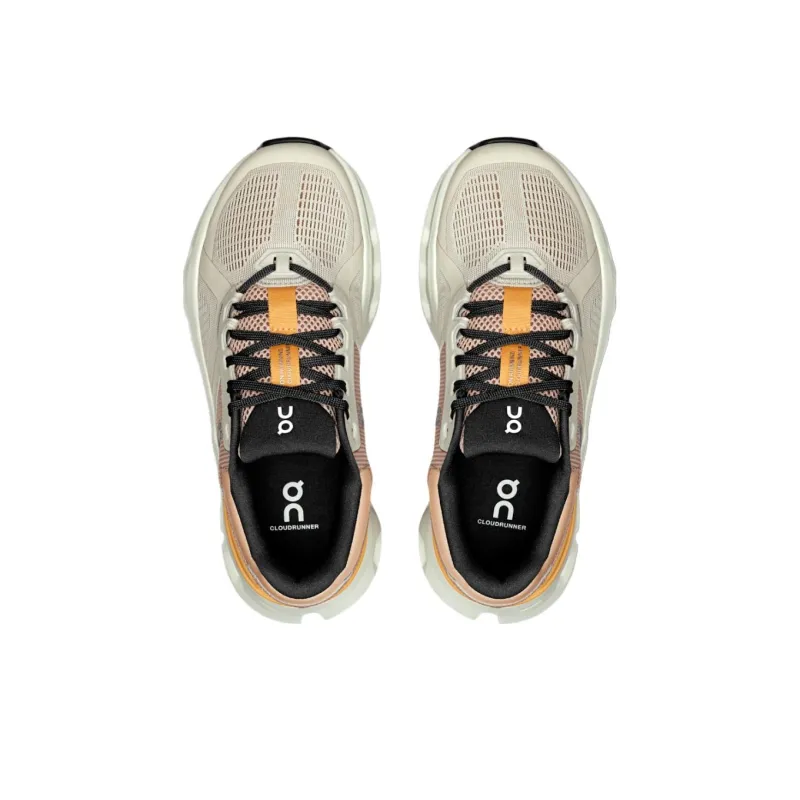 On Cloudrunner 2 Anti Slip Wear Resistant Low Top Casual Running Shoes Women's Gray-3