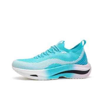 VOIT Cushioning Lightweight Rebound Low Top Marathon Running Shoes Unisex Blue Pink