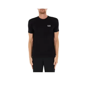 EMPORIO ARMANI Logo Printed V Neck T Shirt