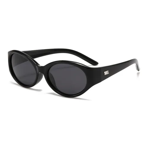 PRETTYALLUSION TR/Memory Plastic Oval Sunglasses Kids'