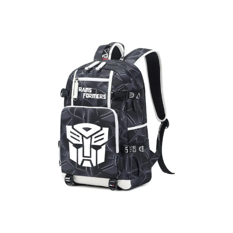 SURELAPTOP Transformers Nylon Laptop Backpack Bag Unisex Multicolor-1