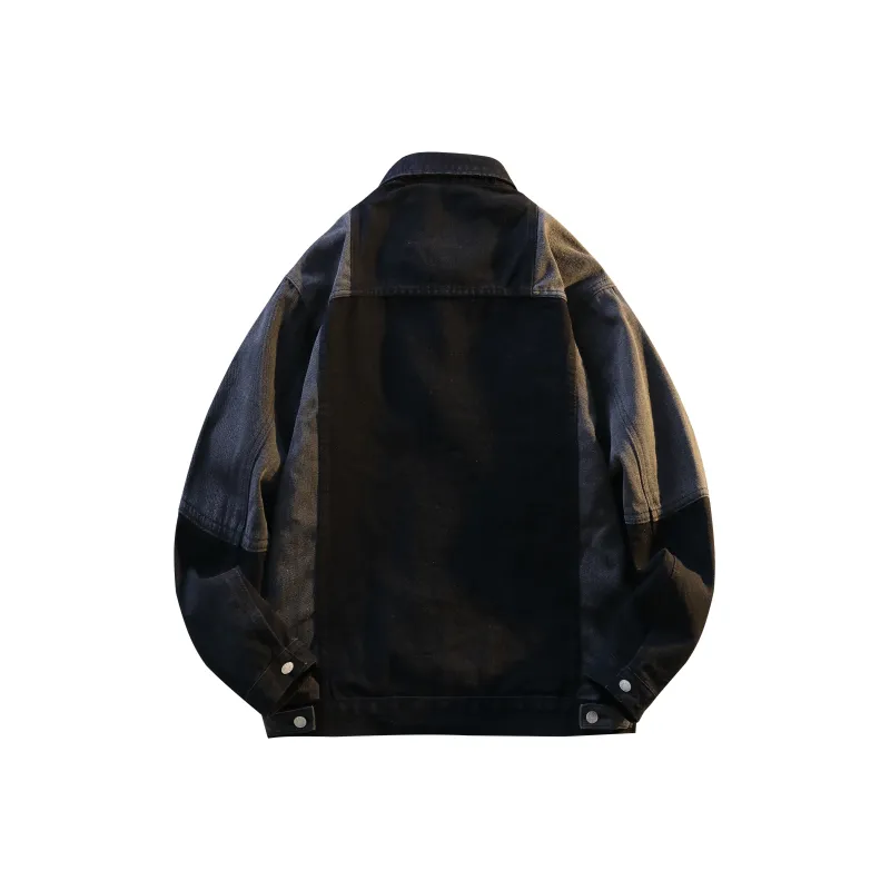 FOR FEAR THAT Denim Jacket Unisex Black-1