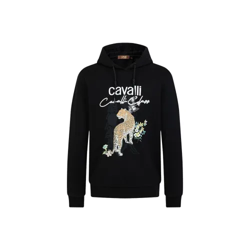 Cavalli Class Sweatshirt Men's Black