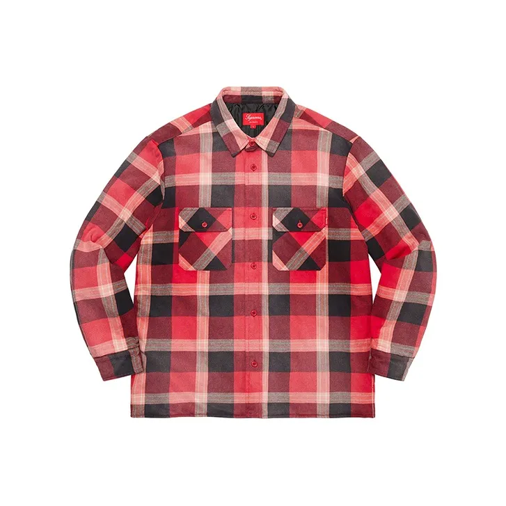 Supreme Quilted Flannel Shirt-6
