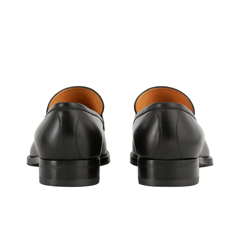 GUCCI Interlocking Jakarta Loafers Black-4