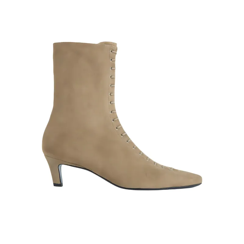 TOTEME Ankle Boots 5cm Women's Tawny-1