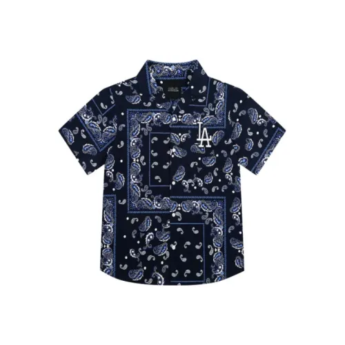 MLB Los Angeles Dodgers Shirt Unisex Navy Blue