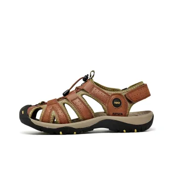 AIPSEN Beach Sandals Men's Brown
