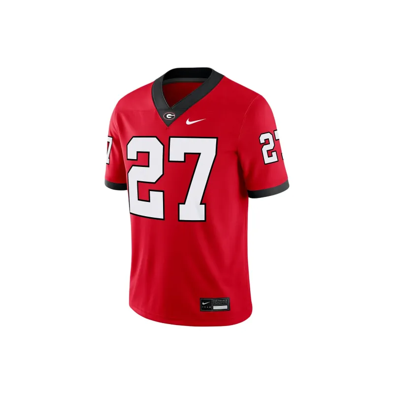 Nike Georgia Bulldogs Men's Nike Dri-FIT College Game Jersey-0