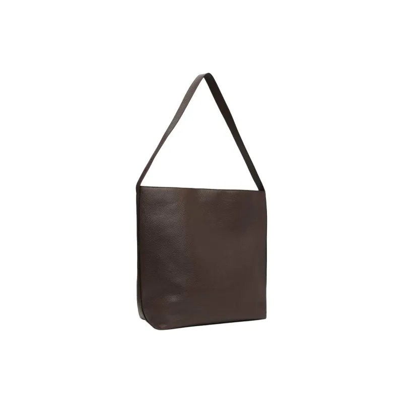 AESTHER EKME Calfskin Shoulder Bag Women's Brown-1