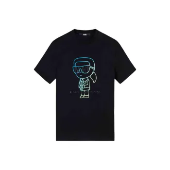 KARL LAGERFELD SS24 T Shirt Men's Black