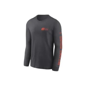 Nike Cleveland Browns All Out Men's Nike Nfl Long Sleeve T Shirt