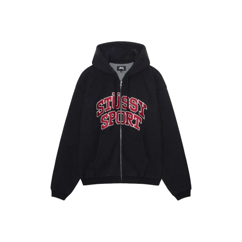 Stussy Sport Zip Hoodie-0