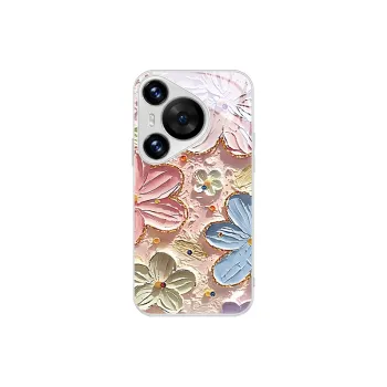 MSMF Glass Material Phone Cases Compatibility With Huawei/HUAWEI/MATE60/70/PURA70PRO/P30/P60/NOVA12/11SE/13 Refreshing