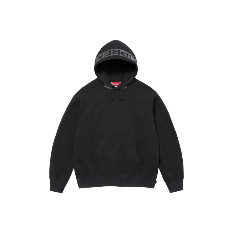 Supreme Jacquard Stripe Hooded Sweatshirt-0