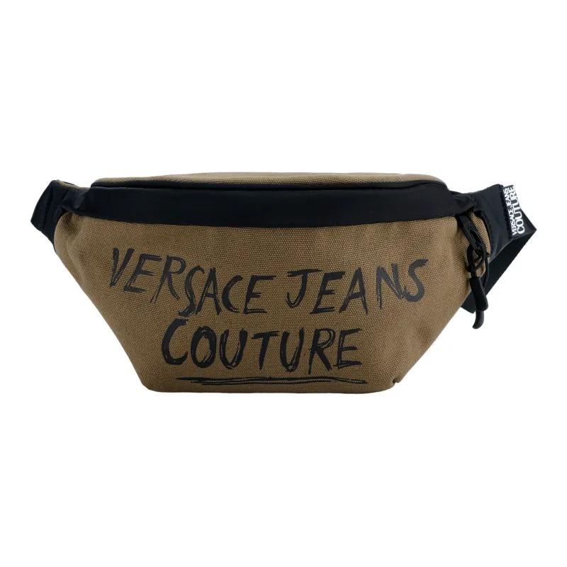VERSACE JEANS COUTURE Nylon Fanny Pack Regular Men's Brown-0