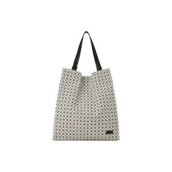 ISSEY MIYAKE Polyurethane Tote Bag, Shopping Bag, Handbag Regular Men's Sandy Beige