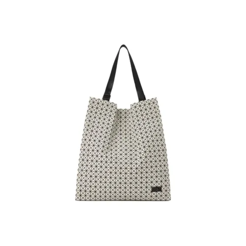 ISSEY MIYAKE Polyurethane Tote Bag, Shopping Bag, Handbag Regular Men's Sandy Beige