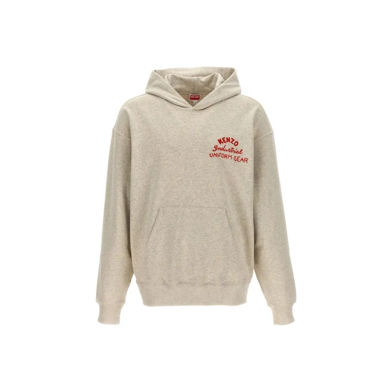 KENZO Drawn Varsity Tiger Printed Hoodie-0