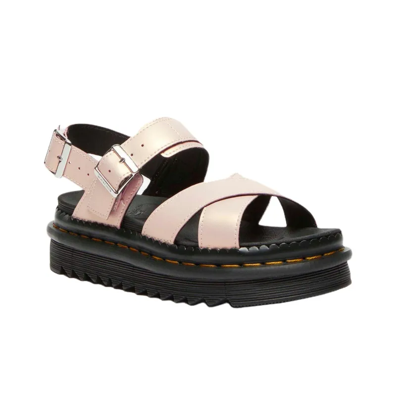 Dr.Martens VOSS II One Strap Sandals 4cm Women's Pink-1