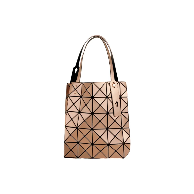 ISSEY MIYAKE Lucent Boxy Polyvinyl Chloride Resin Tote Bag, Shopping Bag, Shoulder Bag, Handbag Unisex Orange-2