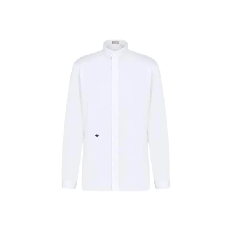DIOR Quarterly New Products Shirts Men White-0