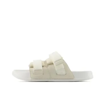 New Balance UTS Slip Resistant Abrasion Resistant Slide Slippers Women's Ecru