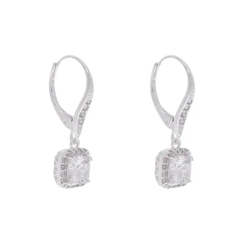 CALVIN KLEIN Crystal Earrings Women's Silver