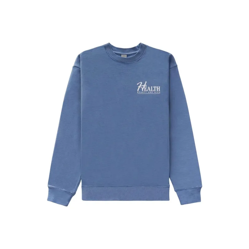 SPORTY & RICH Health Logo print Sweatshirt-0