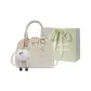 Ecru+Pendant+Shopping Bag