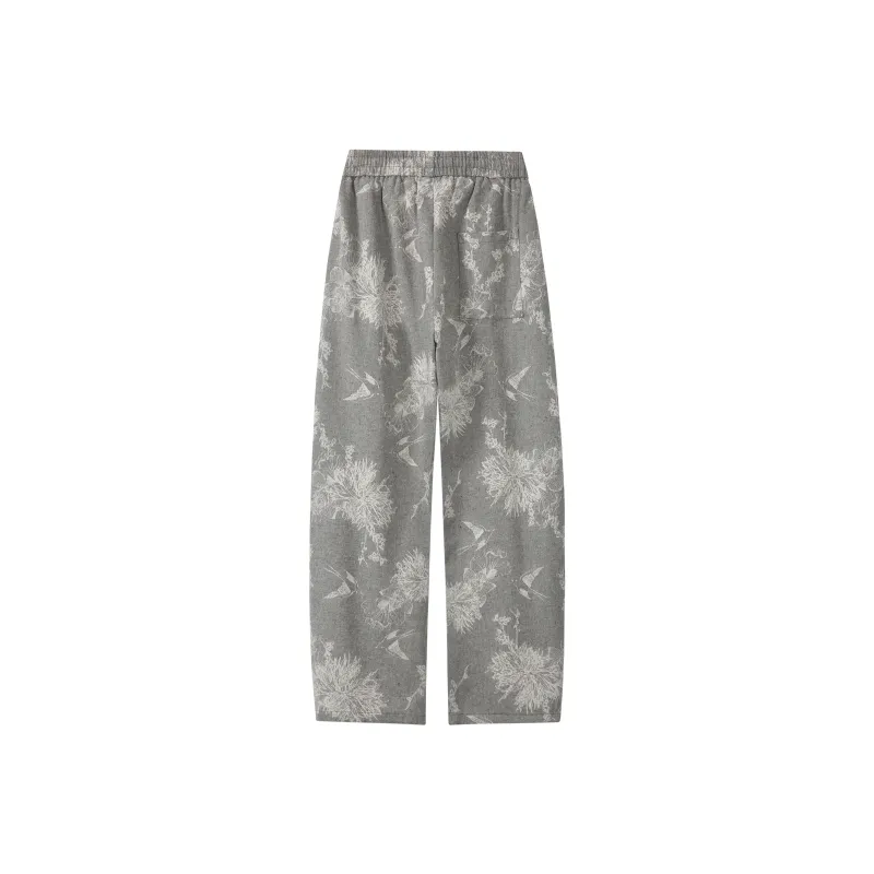 SCHEPPERHEYN Jeans Unisex Patterned Gray Extended Length-1