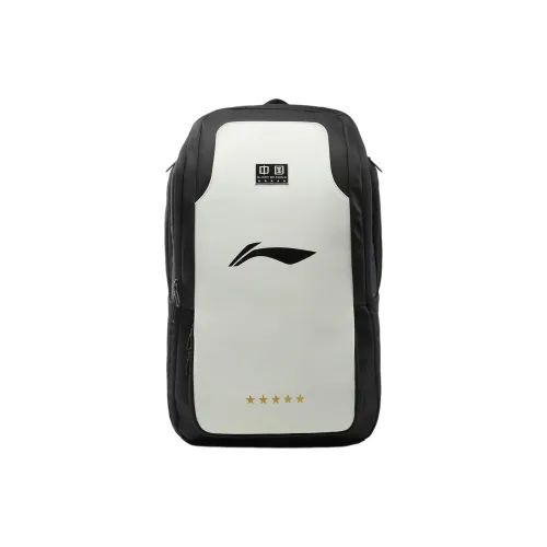 LiNing Table Tennis Series Label Backpack Unisex Black/Light Beige