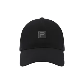 FILA Golf Series Polyester, Elastane Baseball Caps Men's Pitch Black