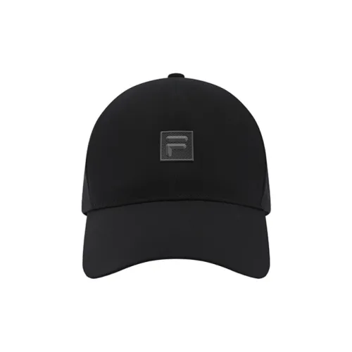 FILA Golf Series Polyester, Elastane Baseball support Caps Men's Pitch Black