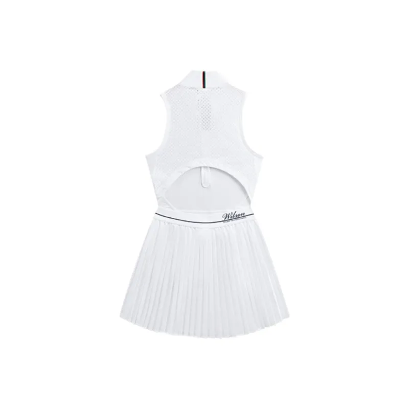 Wilson WINNING Sleeveless Dress Women's Bright White-1