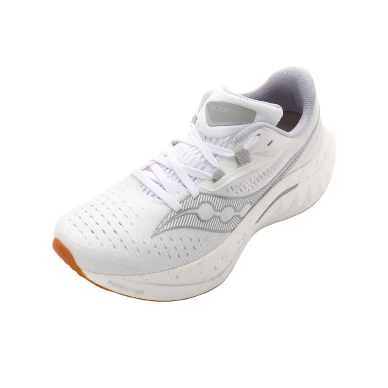 Saucony Abrasion Resistant Low Top Running Shoes Women's White-4