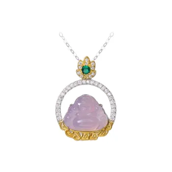 GUANFEI Chalcedony Necklaces Women's