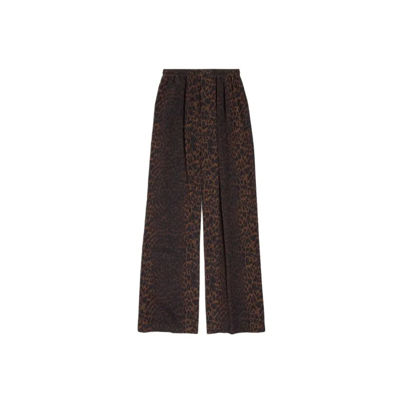 Balenciaga Leopard print Trousers-0