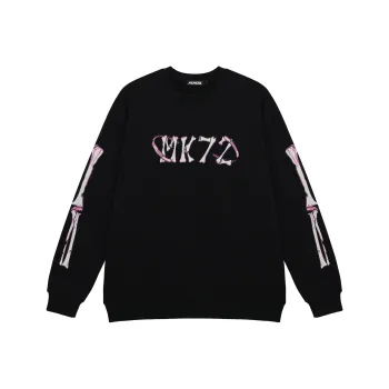 MK MONKEY KING Sweatshirt Unisex Black