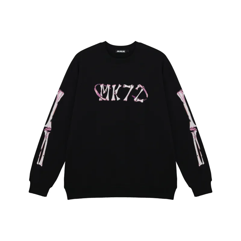 MK MONKEY KING Sweatshirt Unisex Black-0