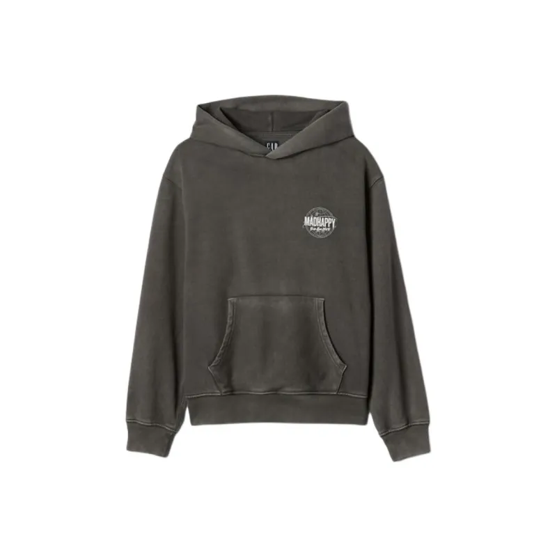 GAP Madhappy Collaboration Sweatshirts Unisex Dark Gray-0
